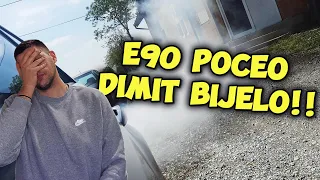 E90 poceo da dimi bijelo!!