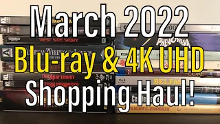 March 2022 Blu-ray & 4K UHD Shopping Haul!