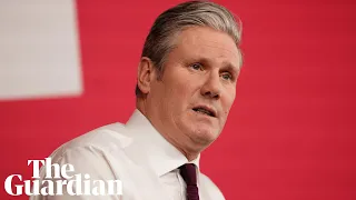 Keir Starmer delivers speech on crime – watch live