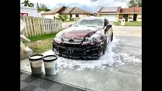 WHY I ALWAYS FOAM MY CAR BEFORE WASHING IT