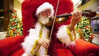 Papai Noel Violinista