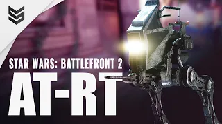 AT-RT рвет танки в Star Wars: Battlefront 2 (1440p)