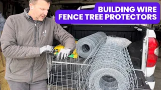 Tree Protection - 2"x4" Welded Wire Fencing