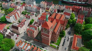 Gdansk, 🇵🇱 Poland - by drone [4K]