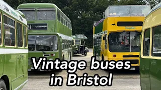 🇬🇧 Vintage buses in Bristol
