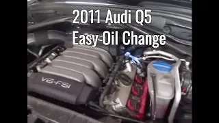 2011 Audi Q5 3.2L V6 - DIY Oil Change and Computer Reset