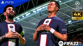 FIFA 23 - PSG vs Real Madrid - Ft. Ronaldo, Messi, | UEFA Champions League Final - PS5 Gameplay 4K