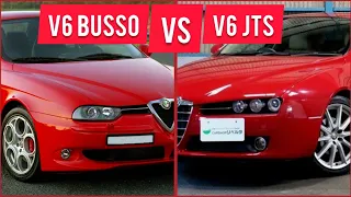 Alfa Romeo 3.2 V6 Busso VS 3.2 JTS V6 Ti Exhaust Sound Battle