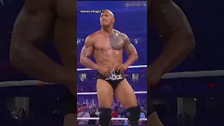 The rock vs Roman reigns supreme Attitude king #shortvideo #trending #wwe #viral