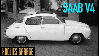 SAAB 96 V4 1967 with original sunroof, one of 122 built.