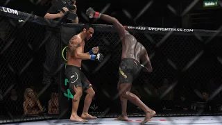 Israel Adesanya vs. Tony Ferguson Full Fight (EA Sports UFC 4))