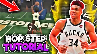 HOW TO *HOP STEP LAYUP/DUNK* IN NBA 2K22 MOBILE TUTORIAL EASY FINISHING TUTORIAL
