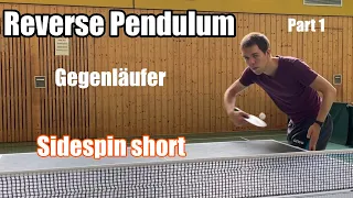 Reverse Pendulum Aufschlag Seitenschnitt kurz | Gegenläufer | Part 1/2