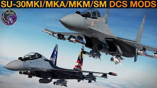 *NEW* Su-30MK/SM Mod: Install, Setup, Cold Start, Cockpit, A-A & A-G Guide | DCS