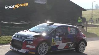 Jos Verstappen en Richard Pex in actie bij South Belgian Rally