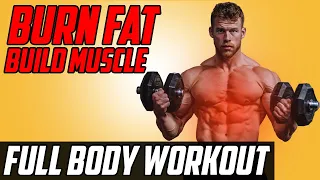 Full Body Workout At Home | Burn Fat and Build Muscle  | Interactive Workouts