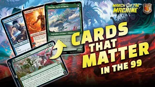 The Best Cards (In the 99) - March of the Machine | The Command Zone 529 | Magic Gathering Commander