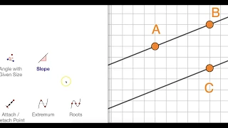 GeoGebra Slope Triangle: Neat Feature!