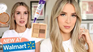 FULL FACE OF WALMART MAKEUP + SKINCARE | leighannsays