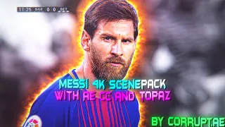 LIONEL MESSI ● RARE CLIPS ● SCENEPACK ● 4K (WITH AE CC AND TOPAZ)