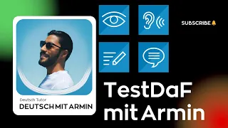 TestDaF mit Armin – Papierbasiert Vorbereitungskurs Folien + Erklärungen