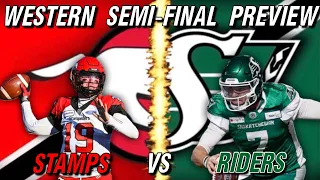 CFL Western Semi-Final Preview!