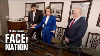 ATF director and firearms expert show some of the weapons being found on the streets