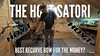 Hoyt Satori recurve bow unboxing and set up | Best recurve for the money? | Traditional Bowhunting |