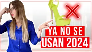 5 ZAPATOS que Están PASADOS DE MODA este 2024 /Especialmente el ZAPATO el Nr. 5!!!