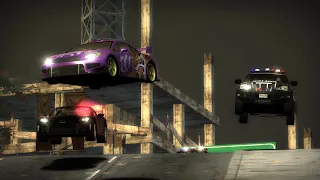 final bridge jump | Mitsubishi Eclipse GT | Need for Speed : Most Wanted (2005)