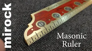 Masonic Ruler