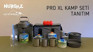 NURGAZ CAMPOUT PRO XL KAMP SETİ TANITIM