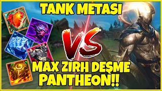 THIS IS SPARTAAAAAAAAA! | S13 Max Zırh Deşme Tank Slayer Pantheon | Valiant - Pantheon