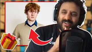 Nish Kumar buys JAMES ACASTER a very UNIQUE present