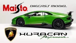 MAISTO 1/18 Diecast Lamborghini Huracán Performante