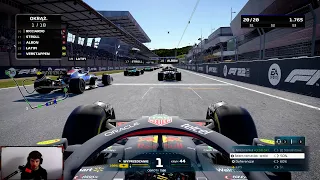 F1 22 - JAZDA Z KOŃCA STAWKI (RED BULL RING)