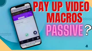 Payup Video Macros Setup Passive!