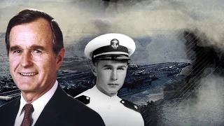 President George H.W. Bush's US Naval Reserve service during World War II