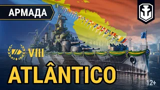 Армада. Atlântico — панамериканский линкор | World of Warships