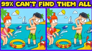 Find the difference | spot the difference for kids | Kids playing edge the ocean | quiz game #201
