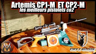 Les meilleurs pistolets à plombs Co2 ! Artemis CP1 et CP2 M