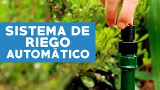 ¿Cómo implementar un sistema de riego automático en el jardín?