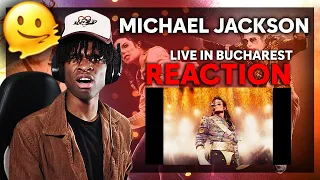 Michael Jackson - Live In Bucharest! The Dangerous Tour (Shocking Reaction)