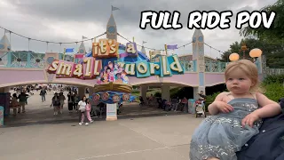 IT'S A SMALL WORLD | 「小小世界」 | Full Ride POV 4K | Hong Kong Disneyland
