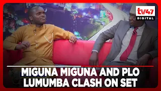 Dr Ofweneke Tonight | Miguna Miguna and PLO Lumumba clash on set 😂😂