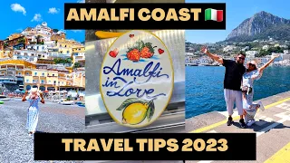 Watch BEFORE going to AMALFI COAST, Italy | Travel Tips 2023 | 360 Walking Tour (4K)