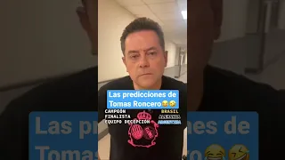 Las PREDICCIONES del MUNDIAL por RONCERO!😂🤣