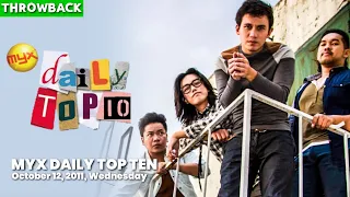 MYX Daily Top 10: Throwback - October 12, 2011