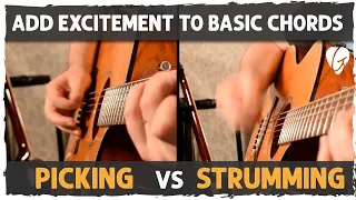 Picking Individual Strings While Strumming