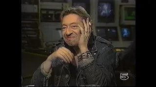 Serge Gainsbourg au journal de la 5 - 1990